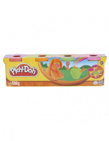 DIFFUSION Pot de pâte à modeler Play-Doh x4