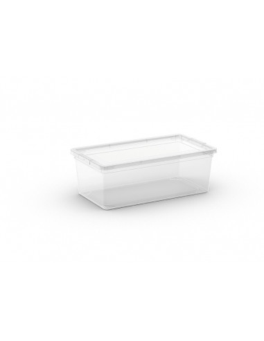 KIS Boite rangement plastique C BOX XS transparent 34 x 19 x 12 cm 6L