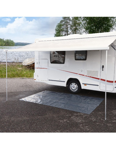 DIFFUSION 406996 Tapis de sol pour caravane et camping - 300 x 200 cm