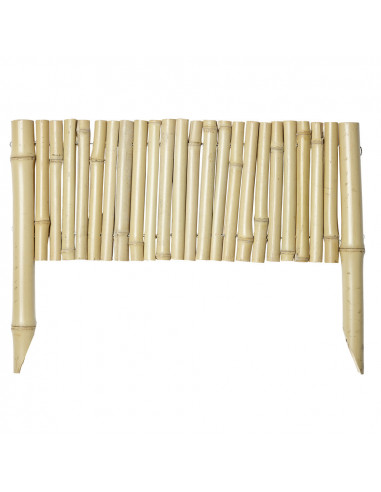 DIFFUSION 545212 Bordure en bambou à planter - 50 x H.20 cm