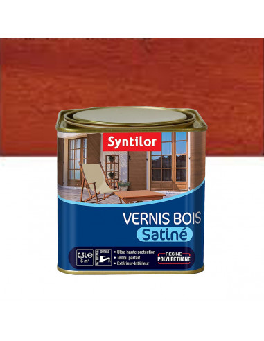 SYNTILOR Vernis BOIS bois exotique satiné - 0,5L