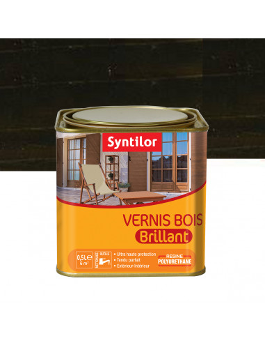SYNTILOR Vernis BOIS wenge brillant - 0,5L