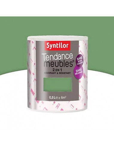 SYNTILOR Tendance meuble soft vert jungle mat - 0,5L