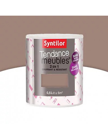 SYNTILOR Tendance meuble soft terre argile mat - 0,5L