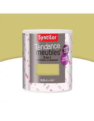 SYNTILOR Tendance meuble soft jaune marins mat - 0,5L