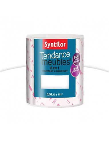 SYNTILOR Tendance meuble soft blanc mat - 0,5L