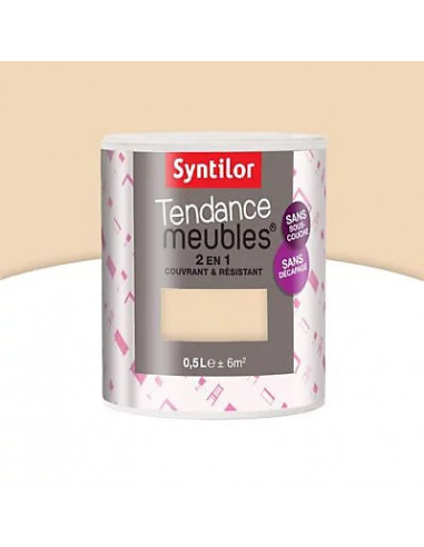 SYNTILOR Tendance meuble soft beige nude mat - 0,5L