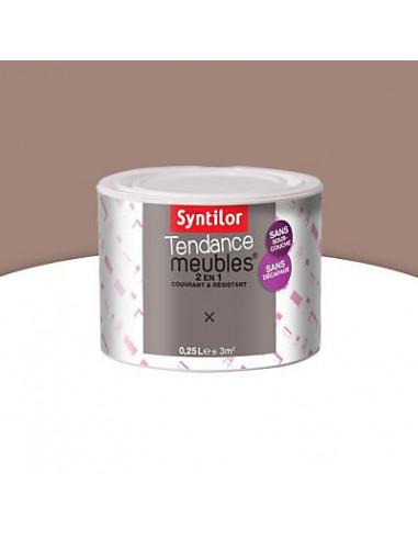 SYNTILOR Tendance meuble soft terre argile mat - 0,25L