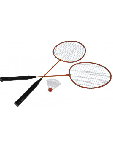 DIFFUSION 548504 Raquette badminton (x2) et 1 volant