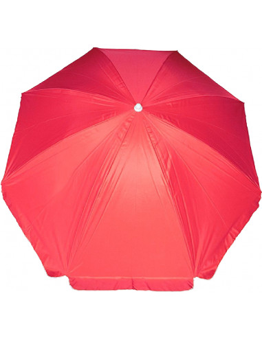 DIFFUSION 558647 Parasol inclinable FUNKY rouge - Ø160 x H.195 cm