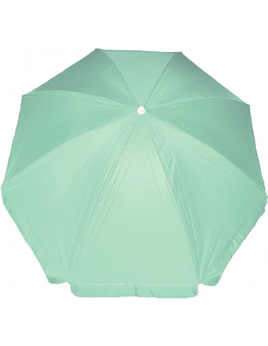 DIFFUSION  Parasol inclinable FUNKY vert d'eau - Ø160 x H.195 cm