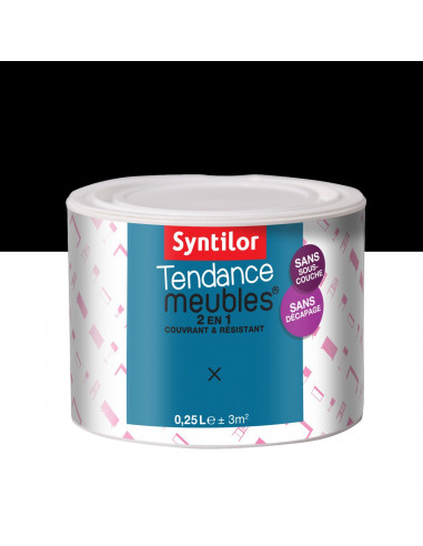 SYNTILOR Tendance meuble soft noir - 0,25L