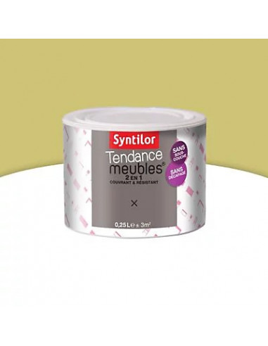 SYNTILOR Tendance meuble soft jaune marin mat - 0,25L