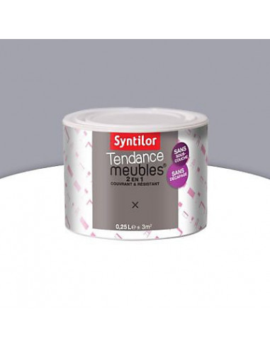 SYNTILOR Tendance meuble soft gris minéral mat - 0,25L