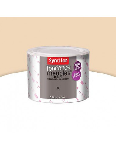 SYNTILOR Tendance meuble soft beige nude mat - 0,25L