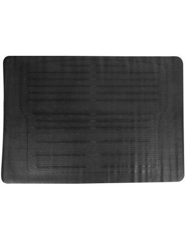 DIFFUSION 508601 Tapis de coffre en plastique noir - 120 x 80 cm