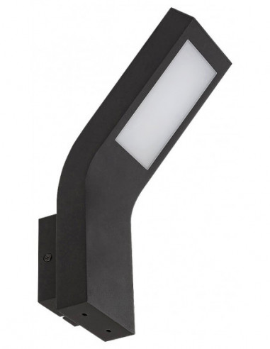 RABALUX 7910 Éclairages de mur extérieur SALDUS plastique noir mat - LED 9W