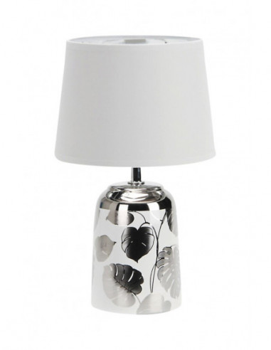 RABALUX 4548 Lampe de chevet SONAL textile blanc - E14 1x MAX 40W