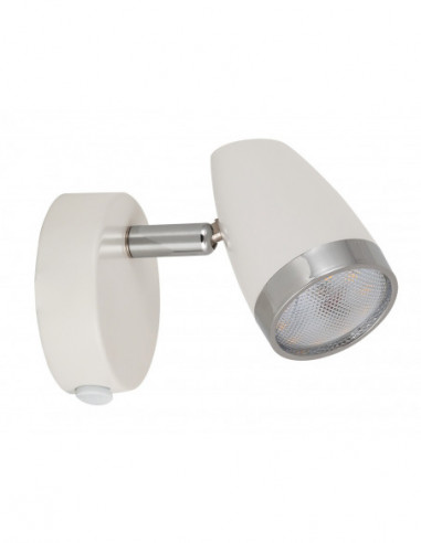 RABALUX 6666 Spots Lampes KAREN plastique blanc - LED 4W