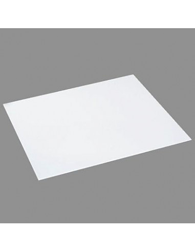 STRATIVER Plaque polycristal opalin lisse - 50 x 50 cm x ep.2,5 mm