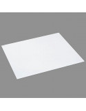 STRATIVER Plaque polycristal opalin lisse - 100 x 50 cm  x ep.2,5 mm