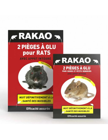 PIÈGE À GLU RATS & SOURIS - ACTO