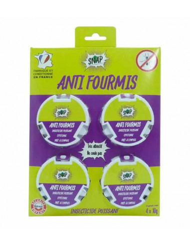 STAR JARDIN 4AFB10 Anti-fourmis boites appât - 4 x 10 g