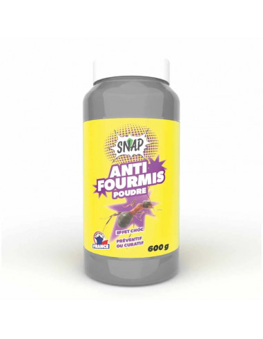 STAR JARDIN AFP600 Anti-fourmis en poudre SNAP cyphénothrine + géraniol - 600 g