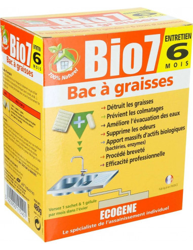 ECOGENE 60160 Bio7 graisses - 480 g