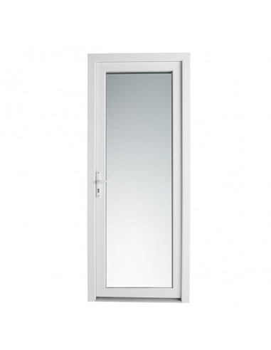 ALU Porte aluminium vitrée droite L.900 x H.2200 mm