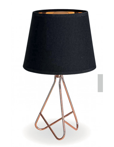Universal - Lampe de table en résine noire claire pour animaux