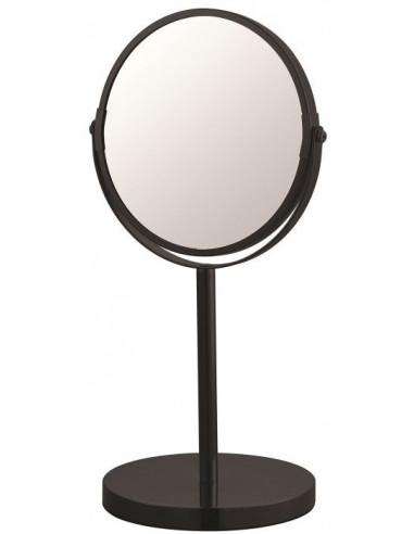 MP GLASS 1241 Miroir grossissement x 3 sur pied noir - Ø17 cm