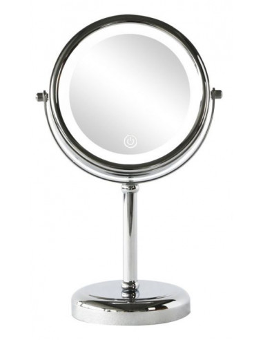 MP GLASS 1234 Miroir LED grossissement x 5 à poser - Ø14 cm