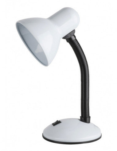 RABALUX 4168 Lampe de chevet DYLAN métal blanc - E27 1x MAX 40W