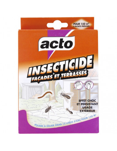 ACTO PM2 Insecticide façades/terrasses