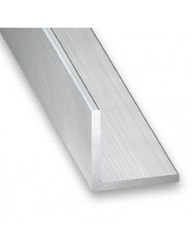 Profil rail d'auvent aluminium brut