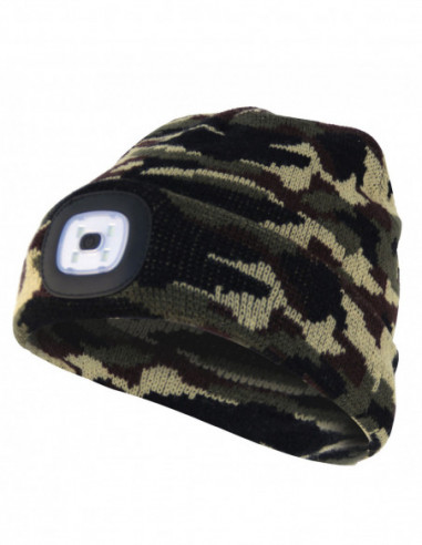 VELAMP CAP06 LIGHTHOUSE Bonnet avec frontale LED rechargeable