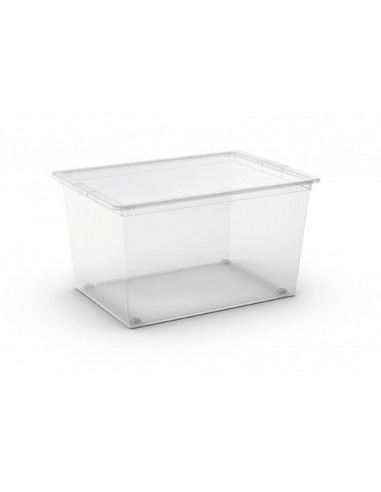 KIS Boîte de rangement plastique C BOX XL Transparent - 38,5 x 55 x 30,5 cm 50 L