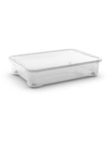 KIS Boîte de rangement plastique T-BOX XXM Transparent - 58 x 79,5 x 18 cm 54 L