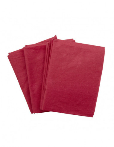 DIFFUSION 572498 Serviette origami en papier rouge (x12) - 60 x 40 cm