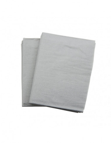 DIFFUSION 572513 Serviette en papier gris argenté (x12) - 60 x 40 cm