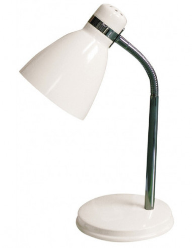 RABALUX 4205 Lampe de chevet PATRIC métal blanc - E14 1x MAX 40W