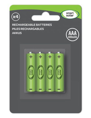 SMART GARDEN 1910120RC Piles rechargeables AAA x4