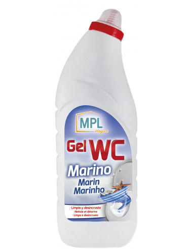 MPL 302155 Gel nettoyant pour WC saveur Marin - 1 L