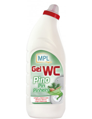 MPL 302156 Gel nettoyant pour WC saveur Pin - 1 L