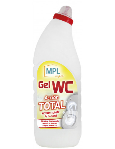 MPL 302222 Gel nettoyant pour WC action totale - 1 L