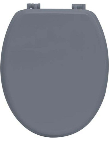 TENDANCE 4101180 Abattant WC gris - 9,5 x 5,5 x 16,8 cm