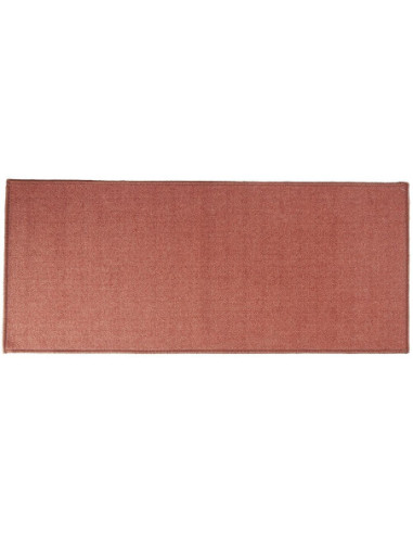 DIFFUSION 593232 Tapis de cuisine latex uni rouge - 120 x 50 cm