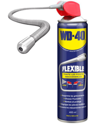 WD-40 33688 Produit Multifonction spray flexible - 400 mL