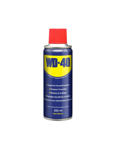 WD-40 33002 Produit Multifonction en spray - 200 mL
